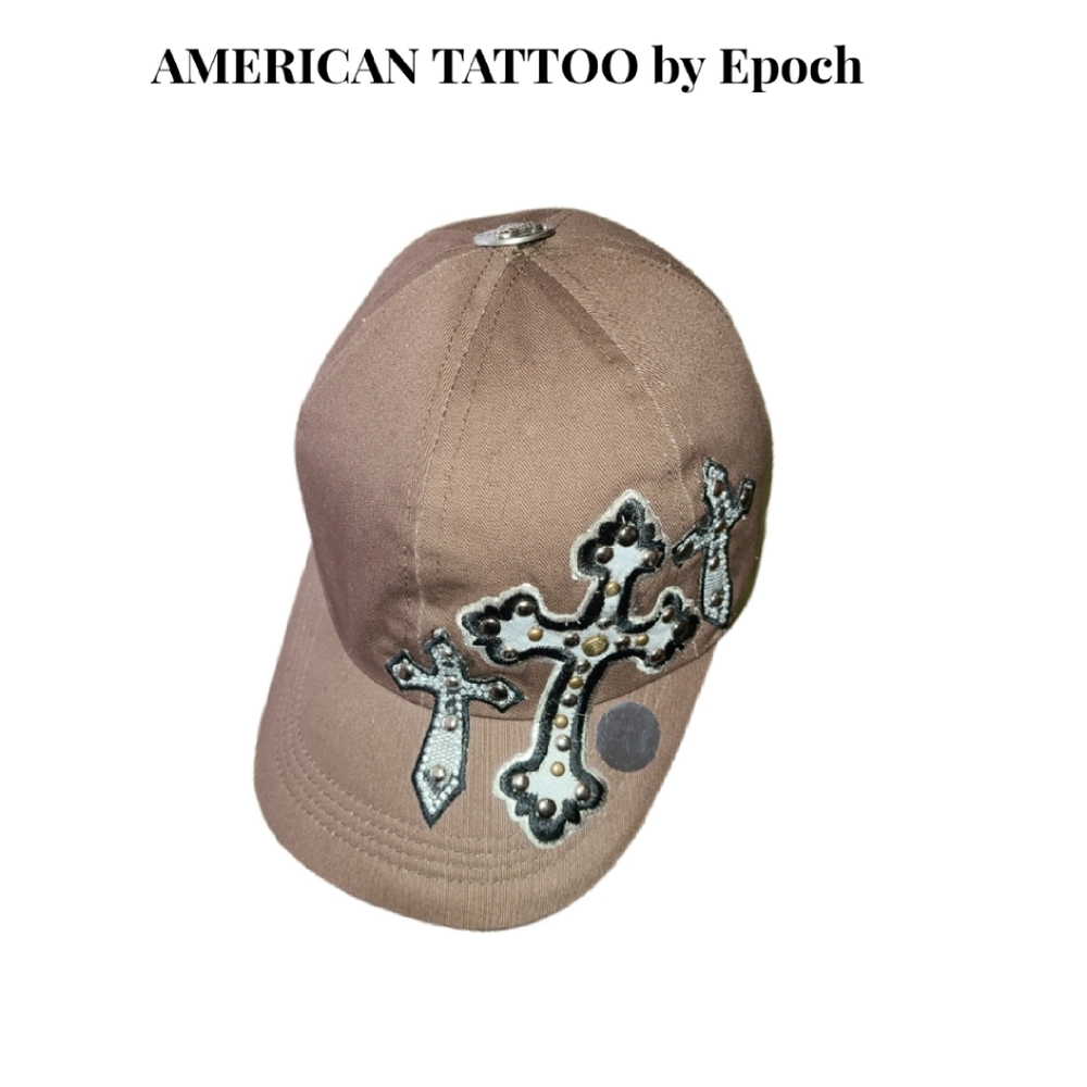 AMERICAN TATTOO by Epoch CROSS DETAILED HAT - Picture 2 of 8